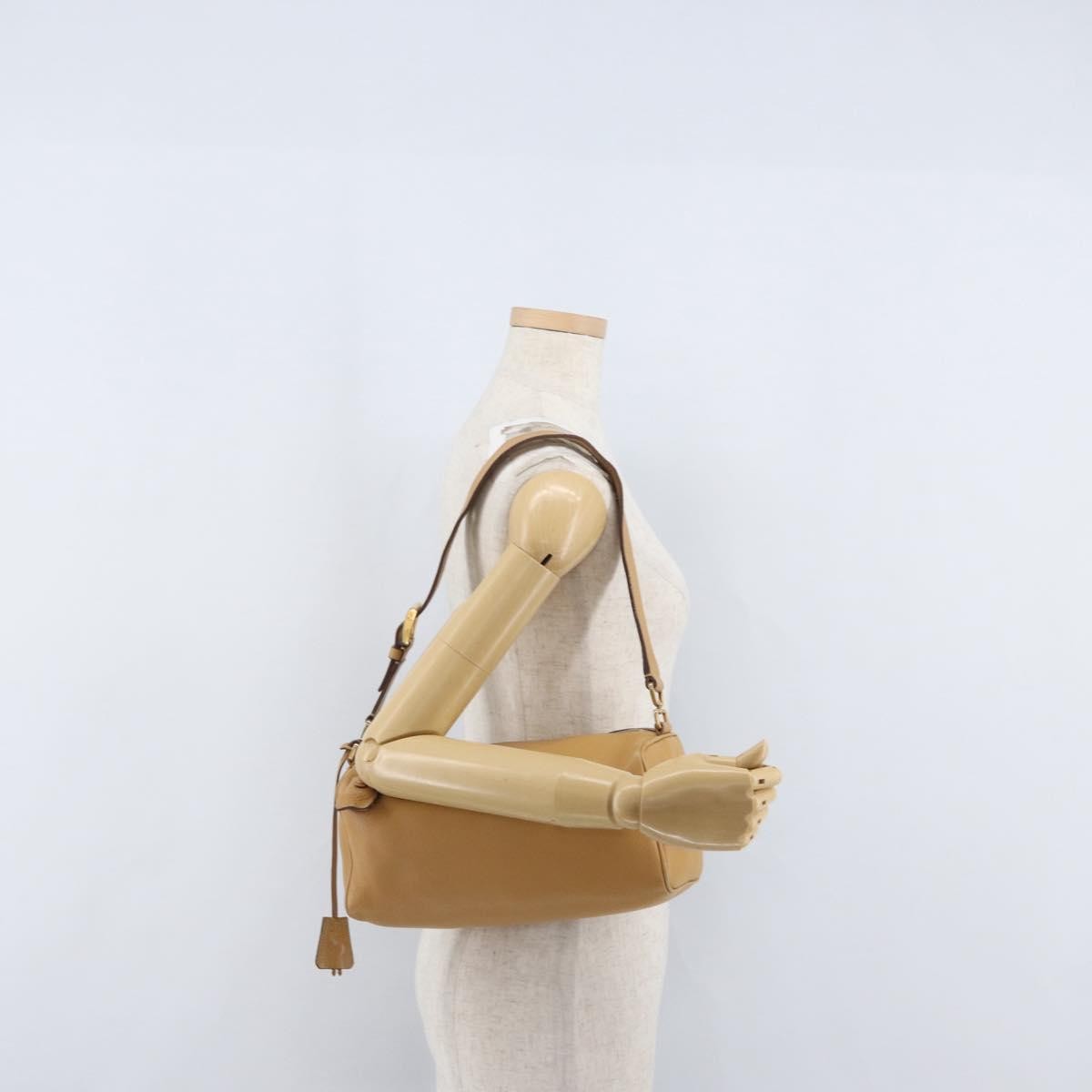 Prada Vintage Leather, Brown, Leather, Shoulder Bag