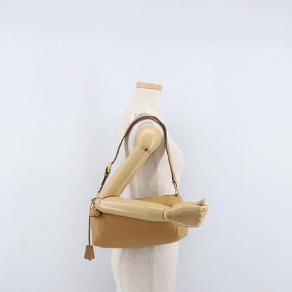 Prada Vintage Leather, Brown, Leather, Shoulder Bag