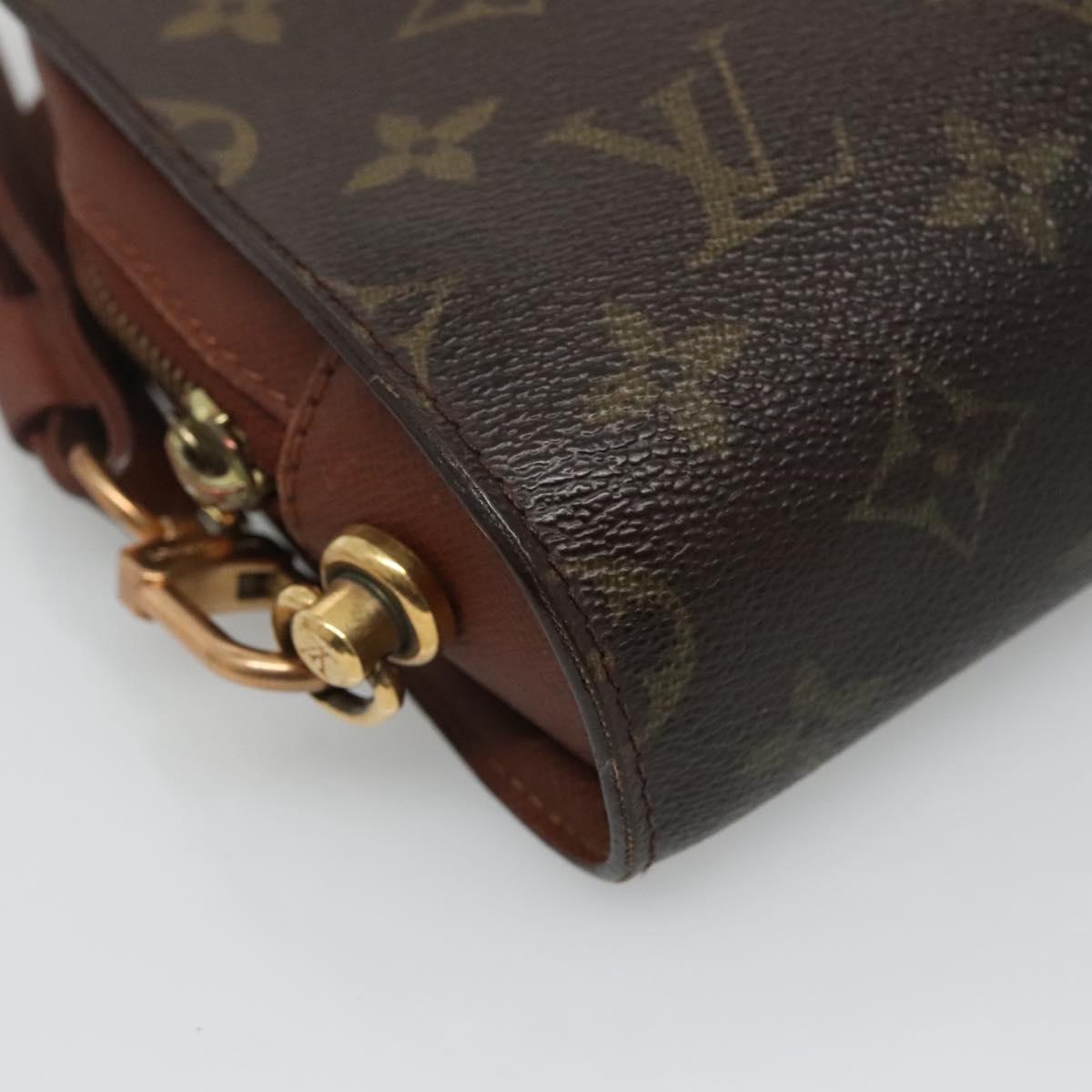 Louis Vuitton Orsay, Brown, Canvas, clutch
