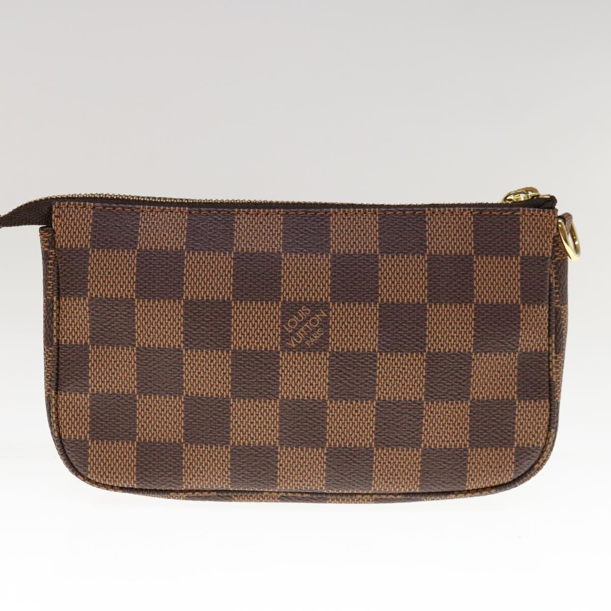 Louis Vuitton Bucket, Brown, Canvas, shoulder