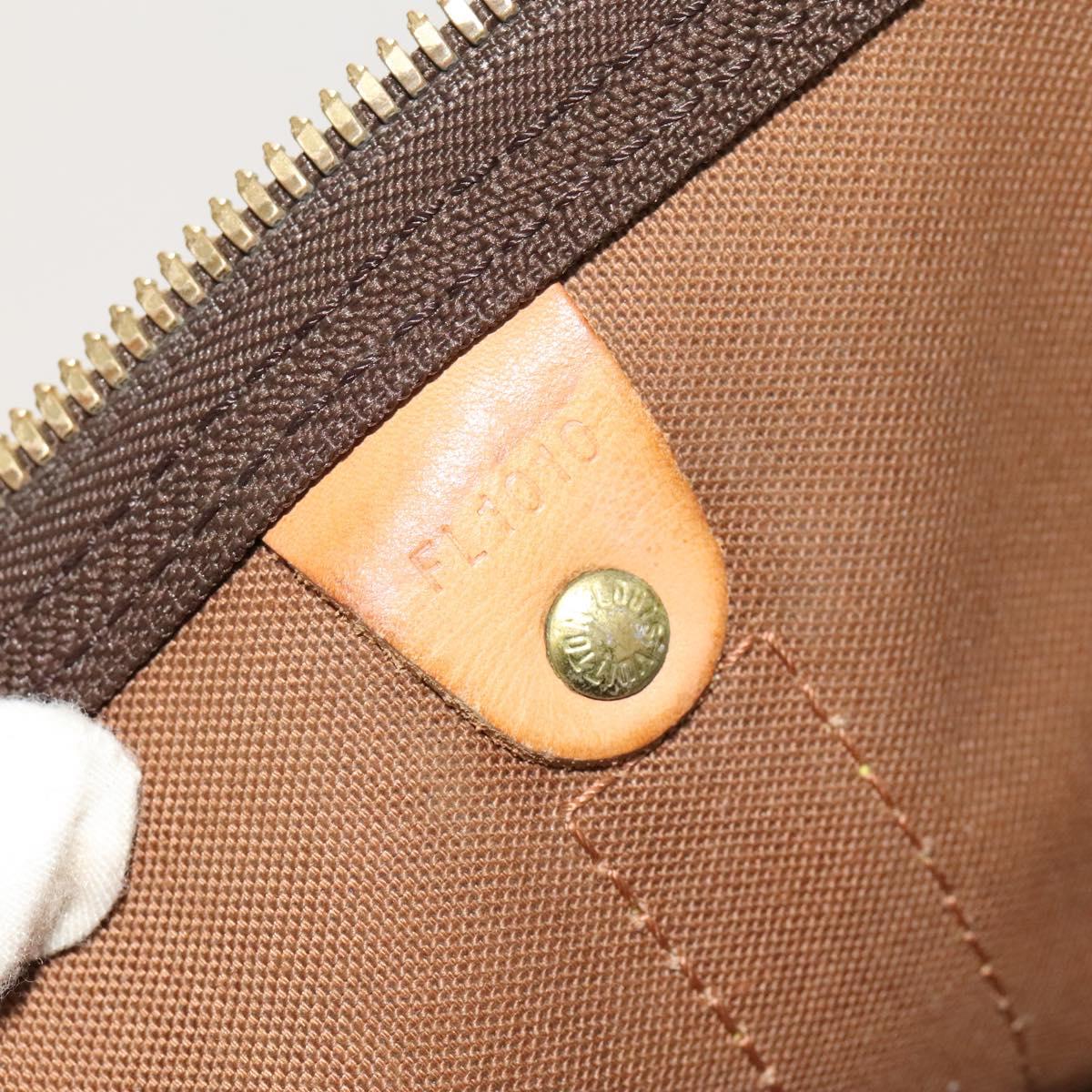 Louis Vuitton Keepall 45, Brown, Canvas, travel
