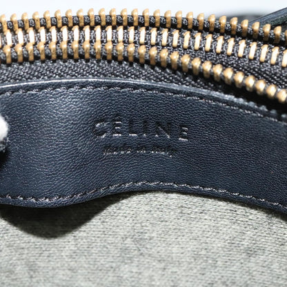 Céline Trio, Black, Leather, shoulder