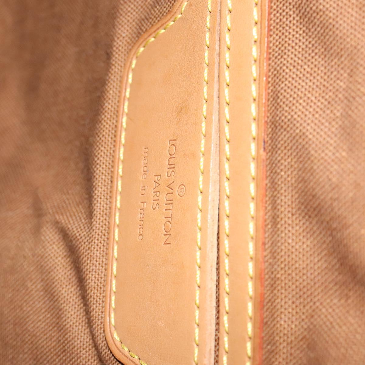 Louis Vuitton Polochon, Brown, Leather, travel
