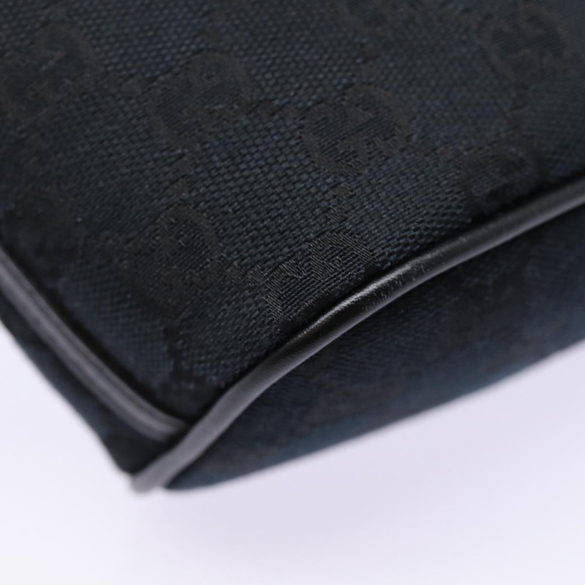 Gucci GG canvas, Black, Canvas, clutch