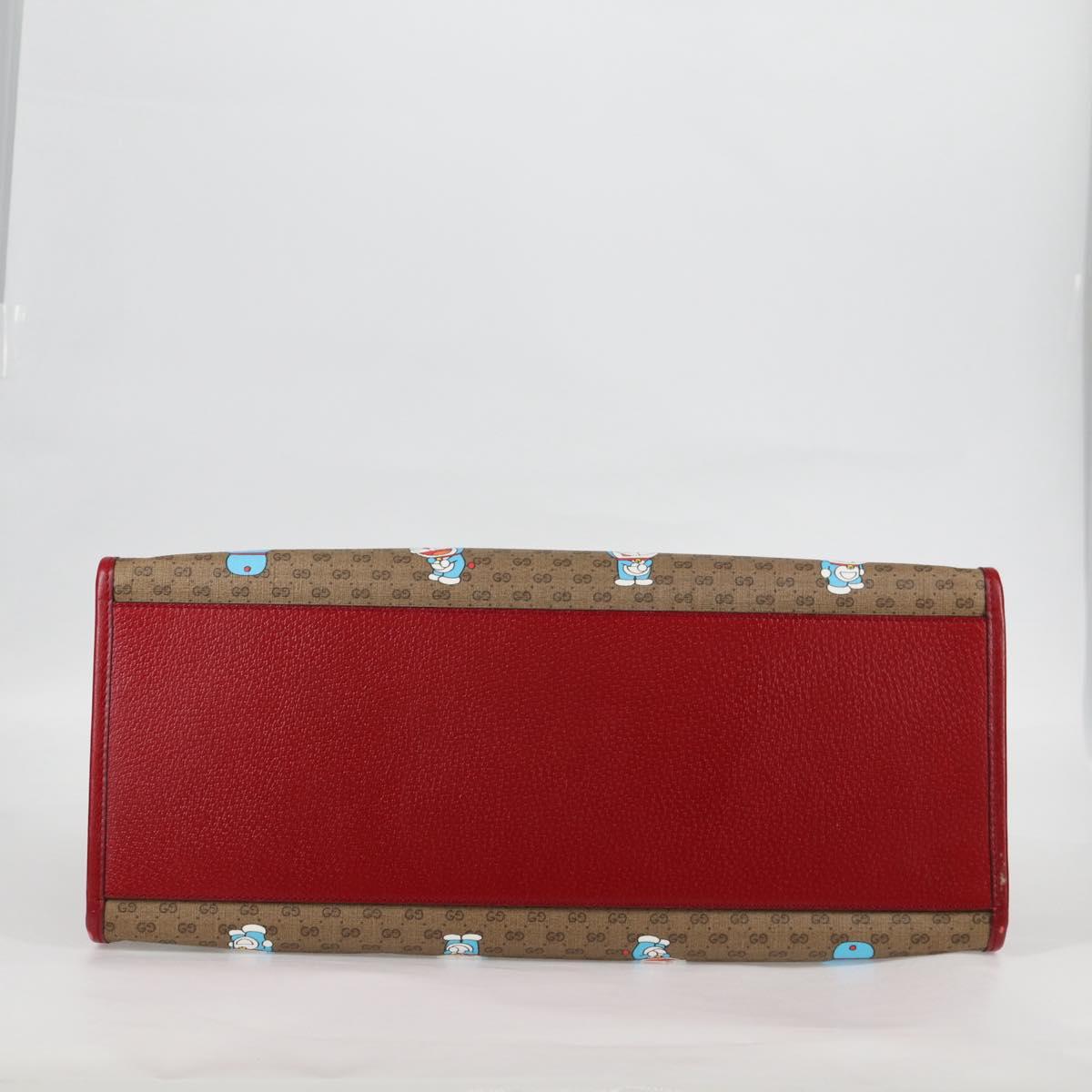 Gucci Doraemon, Beige, Canvas, tote