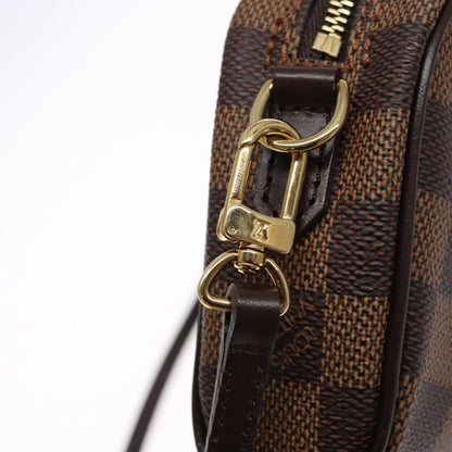 Louis Vuitton Ipanema, Brown, Canvas, shoulder