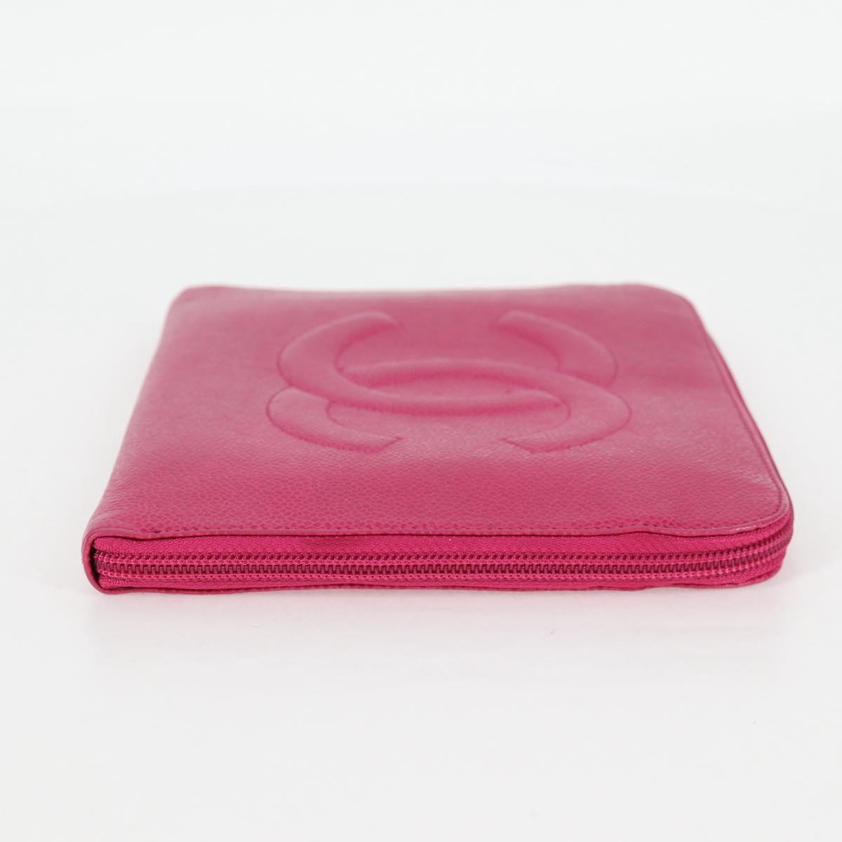 Chanel Coco Mark, Pink, Leather, clutch