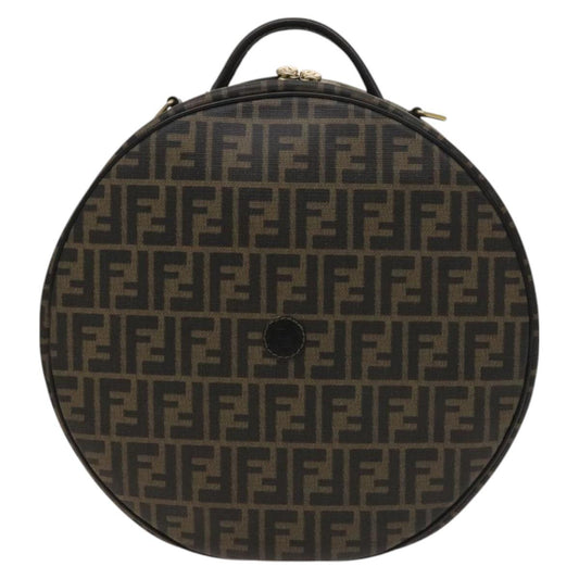 Fendi Zucca, Brown, Canvas, handbag
