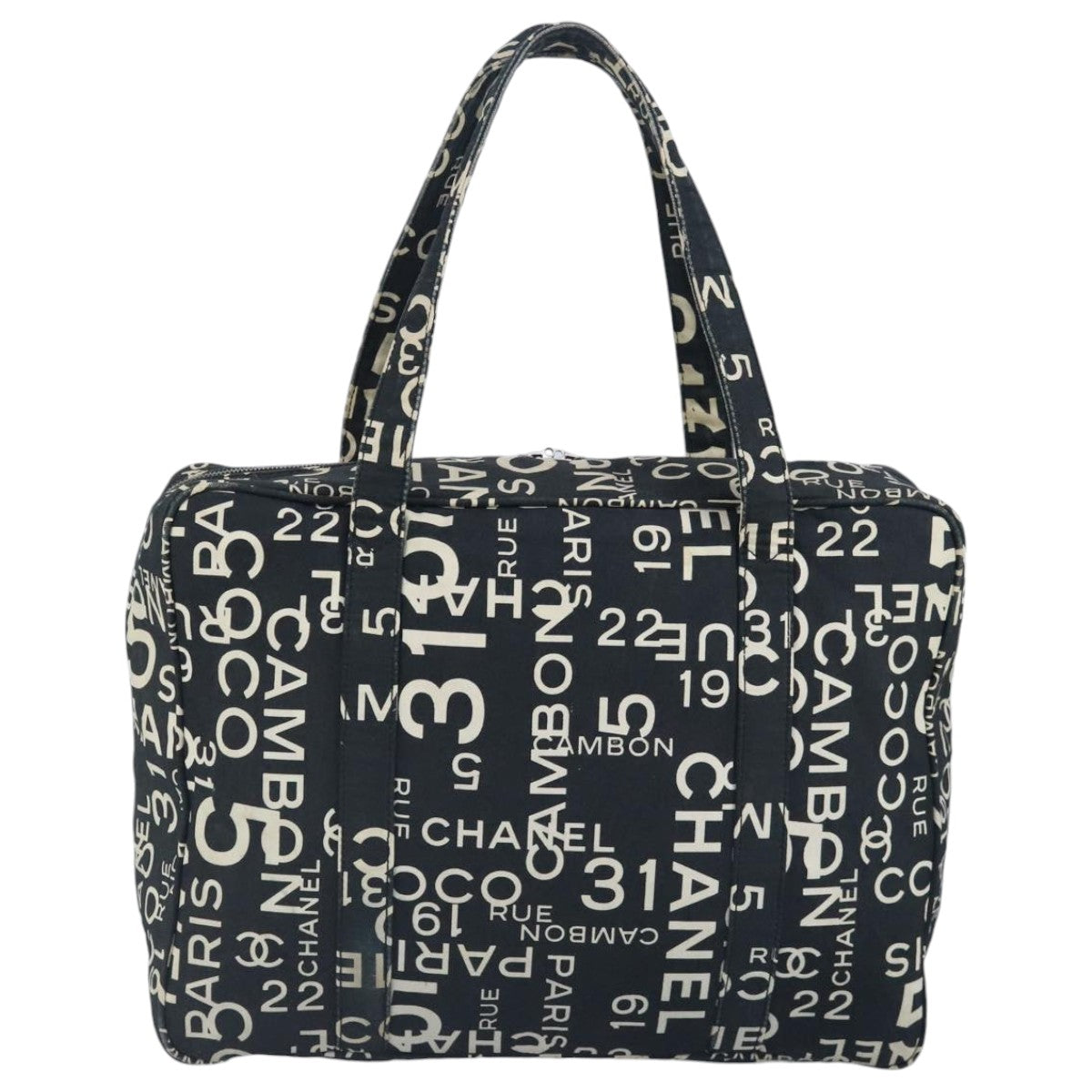 Chanel By sea, Black, Canvas, tote