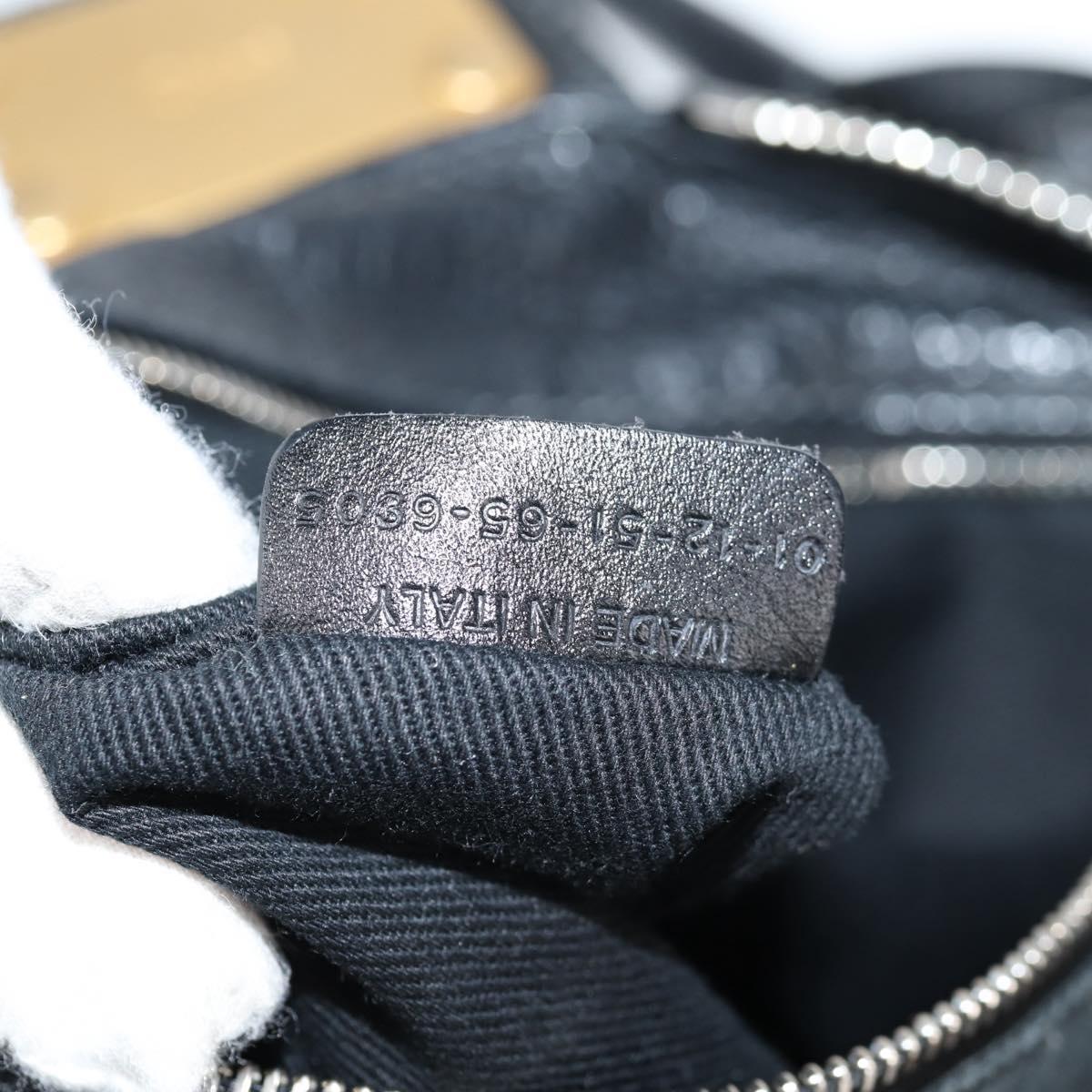 Chloé Paddington, Black, Leather, handbag