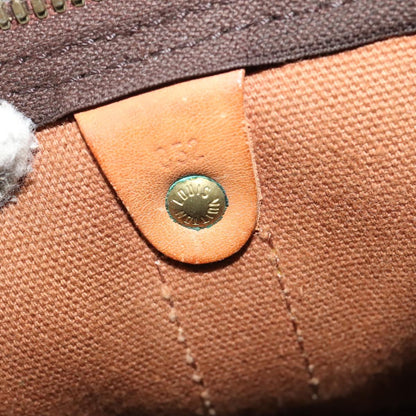 Louis Vuitton Keepall 60, Brown, Canvas, travel