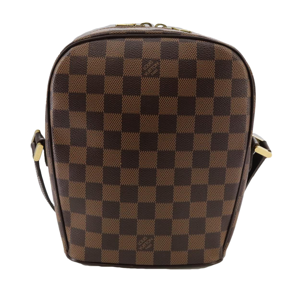 Louis Vuitton Ipanema, Brown, Canvas, shoulder