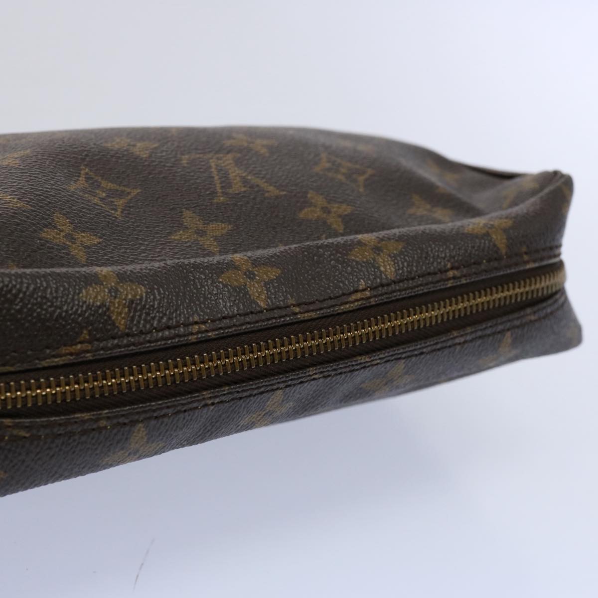 Louis Vuitton Trousse de Toilette, Brown, Canvas, clutch