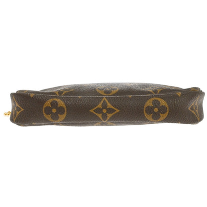 Louis Vuitton Mini pochette accessoires Canvas, Brown, Canvas, Clutch