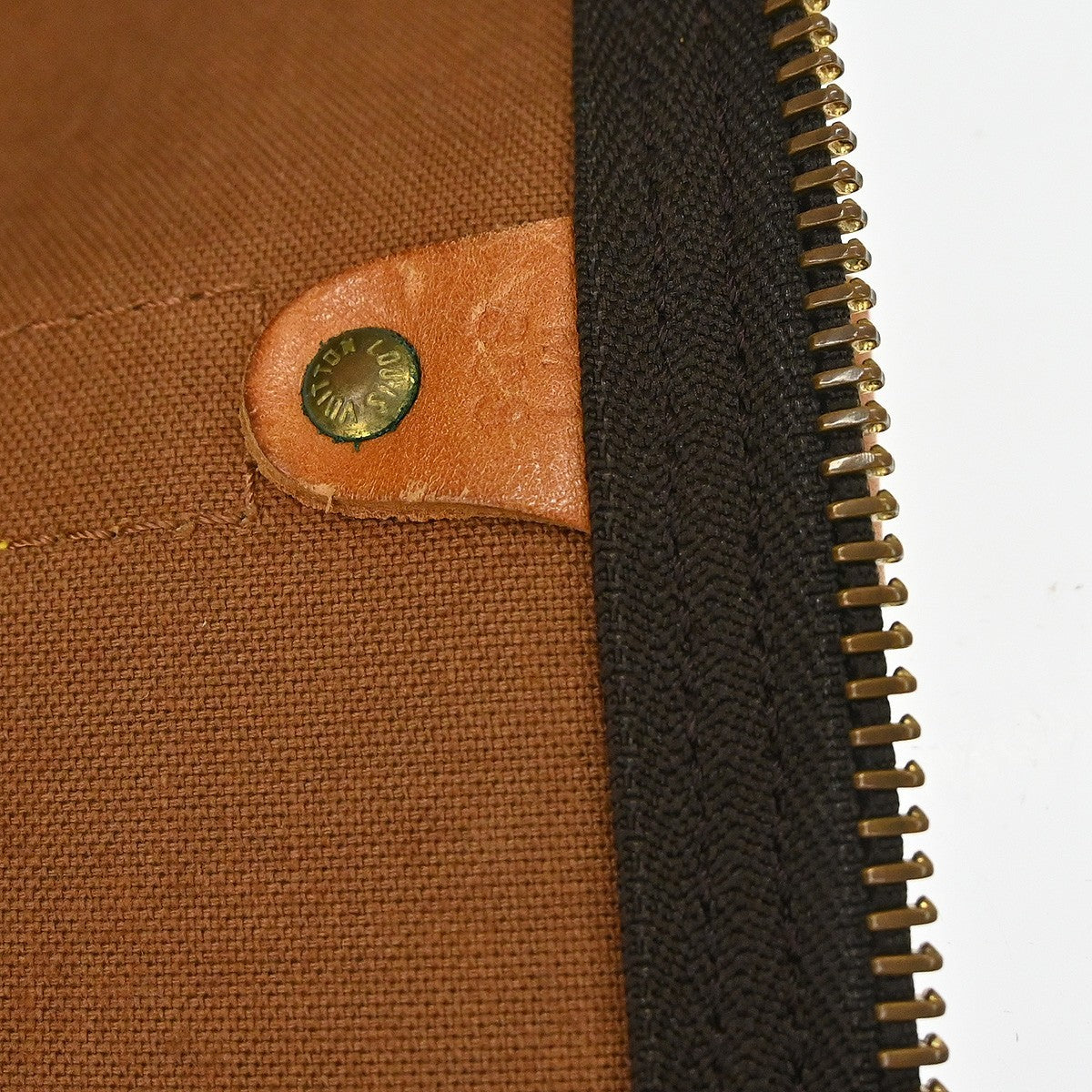 Louis Vuitton Keepall Monogram Canvas, Brown, Canvas, Travel Bag