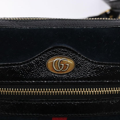 Gucci Ophidia Suede, Navy, Suede, Shoulder Bag