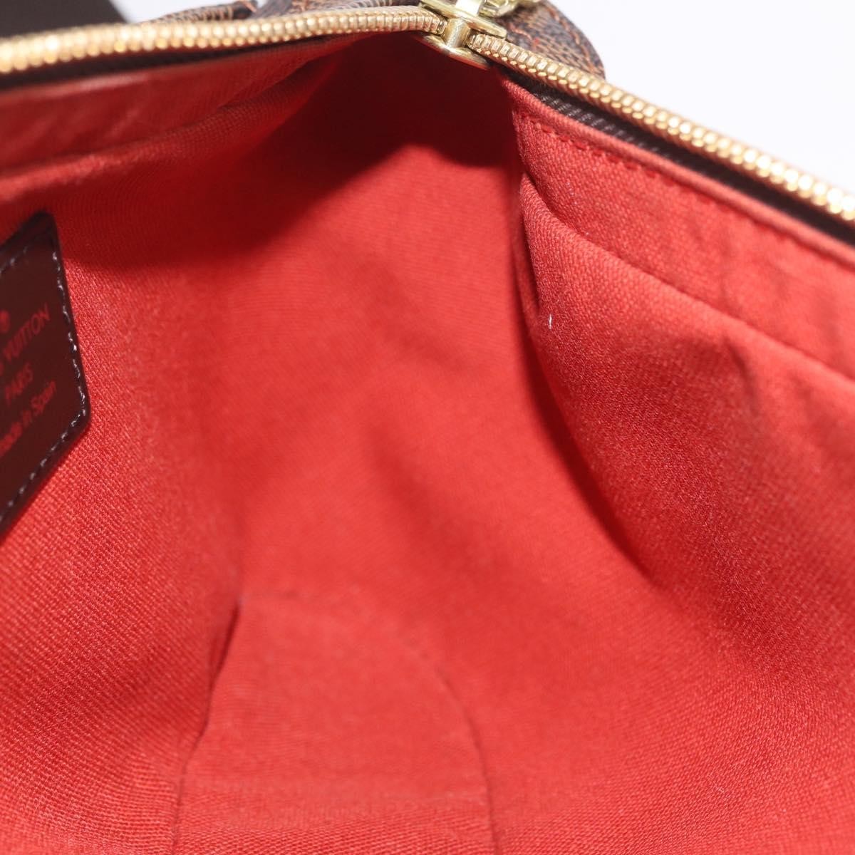Louis Vuitton Geronimos Waist Damier, Brown, Canvas, Shoulder Bag