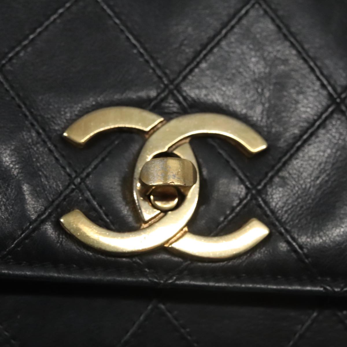 Chanel Flap bag, Black, Leather, shoulder