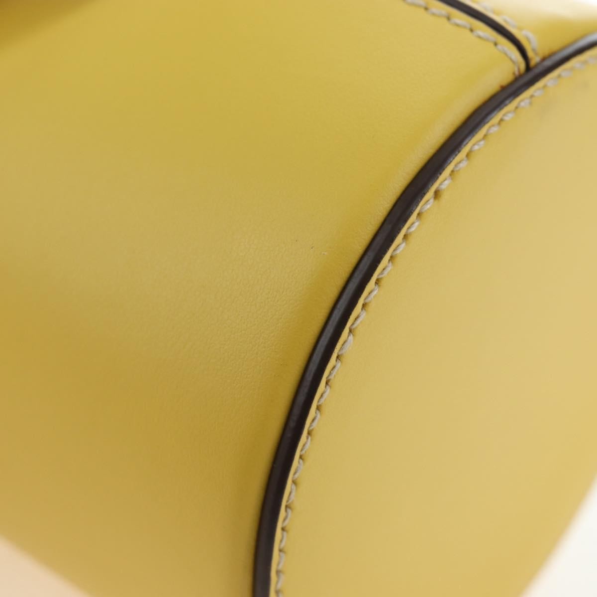 Miu Miu Vintage Leather, Yellow, Leather, Handbag