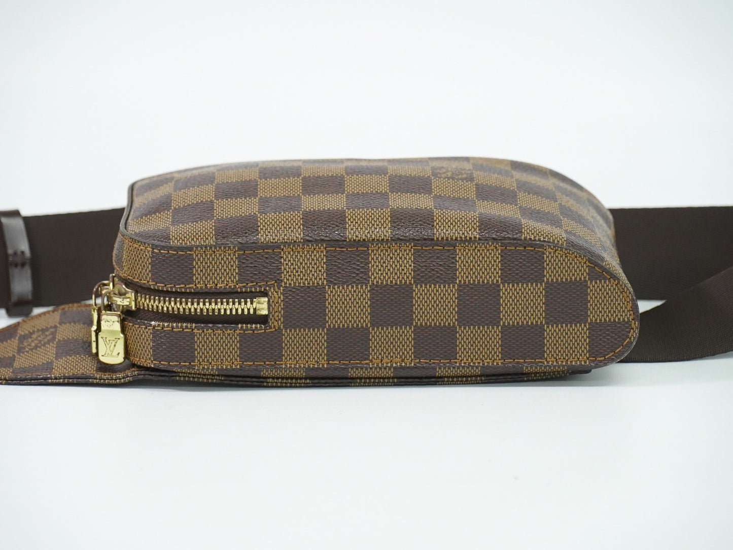 Louis Vuitton Geronimos Damier, Brown, Canvas, Clutch