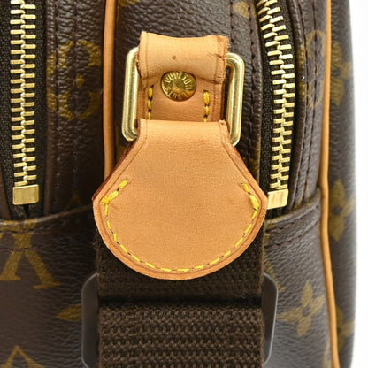 Louis Vuitton Reporter Monogram, Brown, Canvas, Shoulder Bag