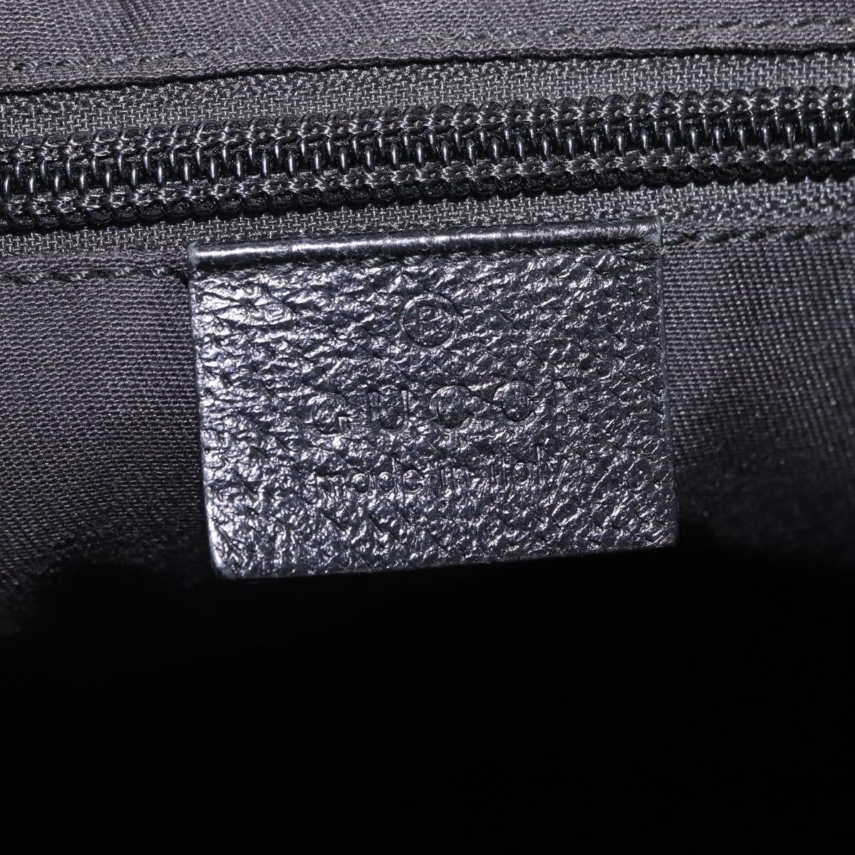 Gucci Front Pocket Web Messenger GG Canvas, Black, Canvas, Crossbody Bag