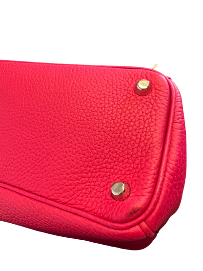 Christian Dior Diorissimo Leather with Sequins, Pink, Leather, Tote Bag