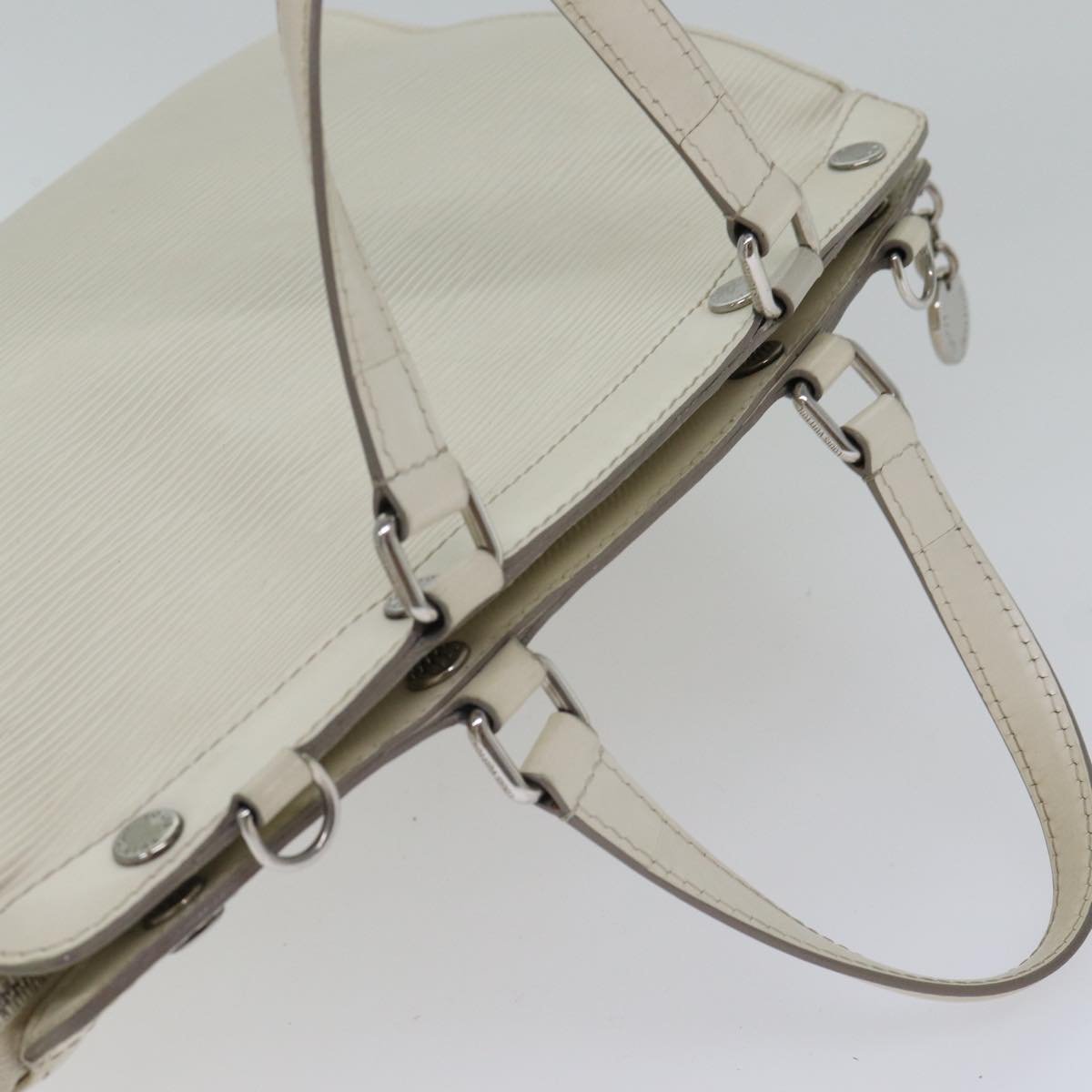 Louis Vuitton Blair, White, Leather, handbag