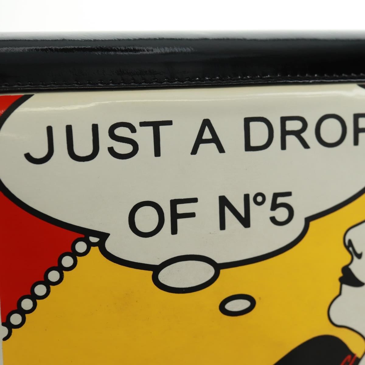 Chanel Just a Drop of No.5 Comic Coco Clutch Patent, Multicolour, Patent Leather, Clutch