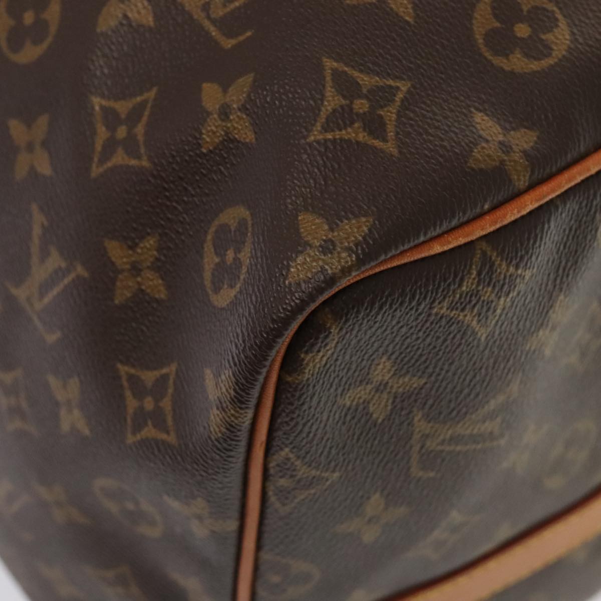 Louis Vuitton Keepall Bandoulière 60, Brown, Canvas, travel