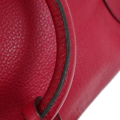 Loewe Amazona Leather, Red, Leather, Handbag
