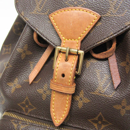 Louis Vuitton Vintage Montsouris Monogram Canvas, Brown, Canvas, Backpack