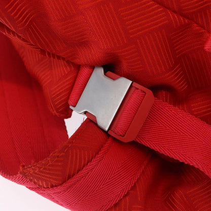 Bottega Veneta Paper Touch Printed Nylon, Red, Nylon, Backpack