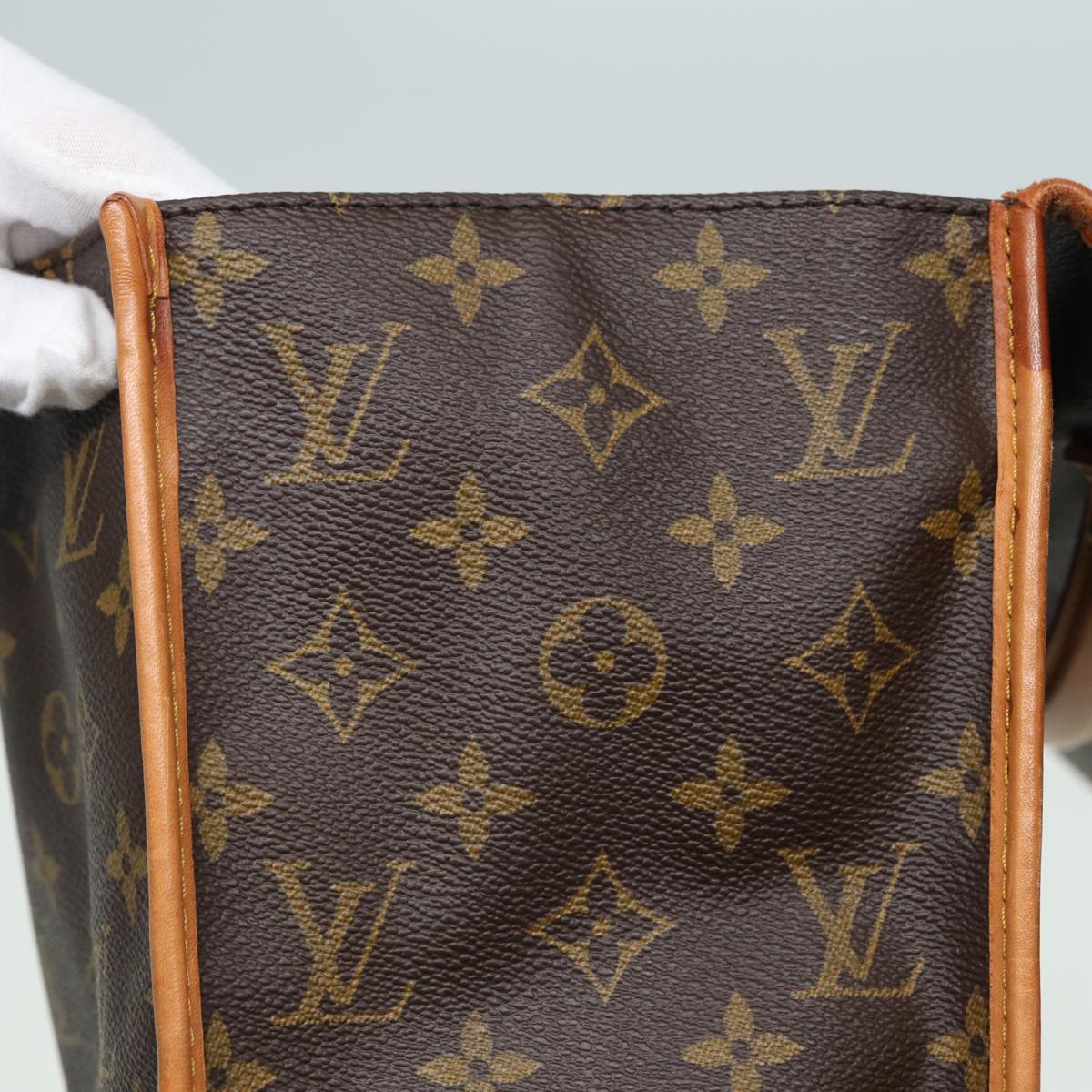 Louis Vuitton Beverly, Brown, Canvas, handbag