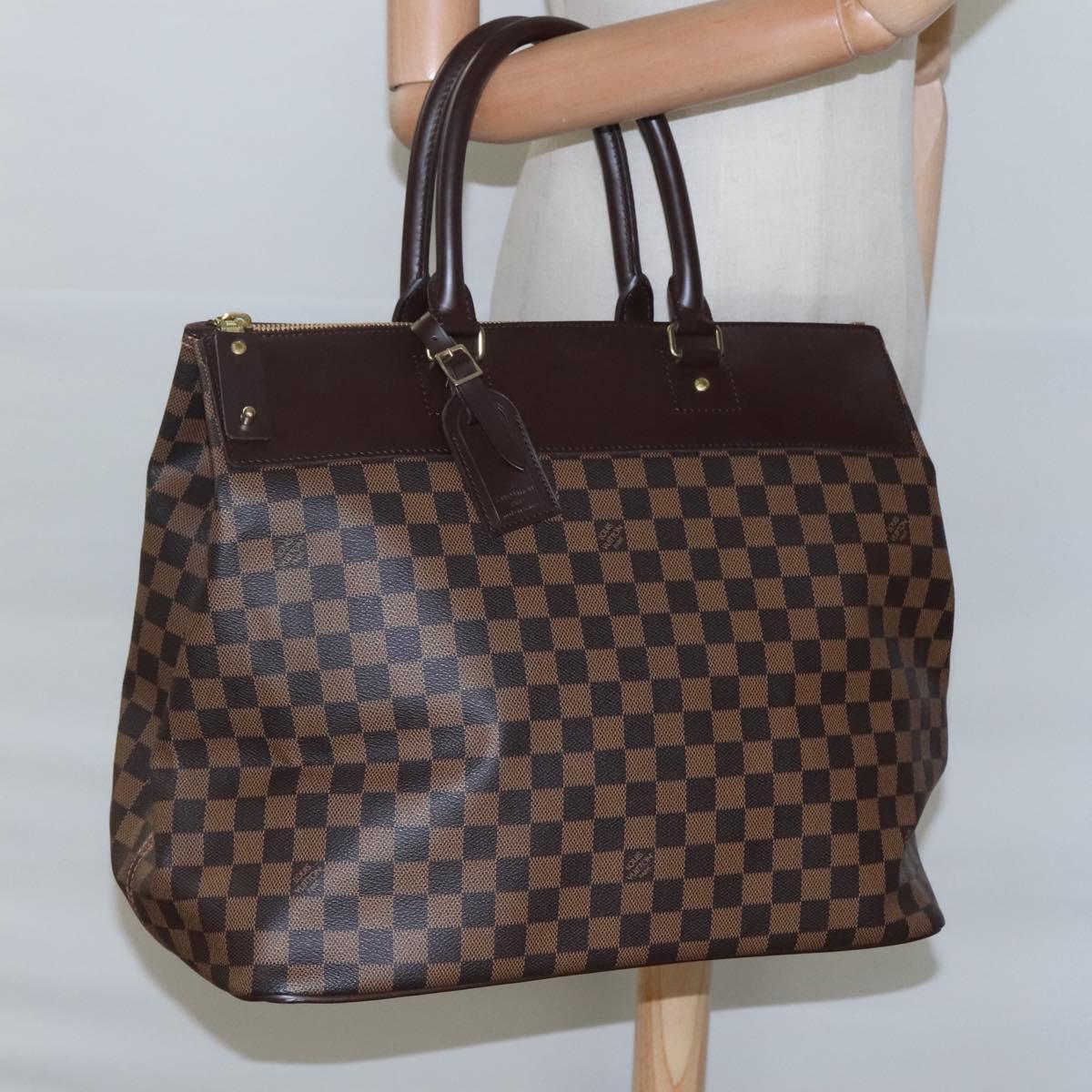 Louis Vuitton Greenwich PM, Brown, Canvas, travel