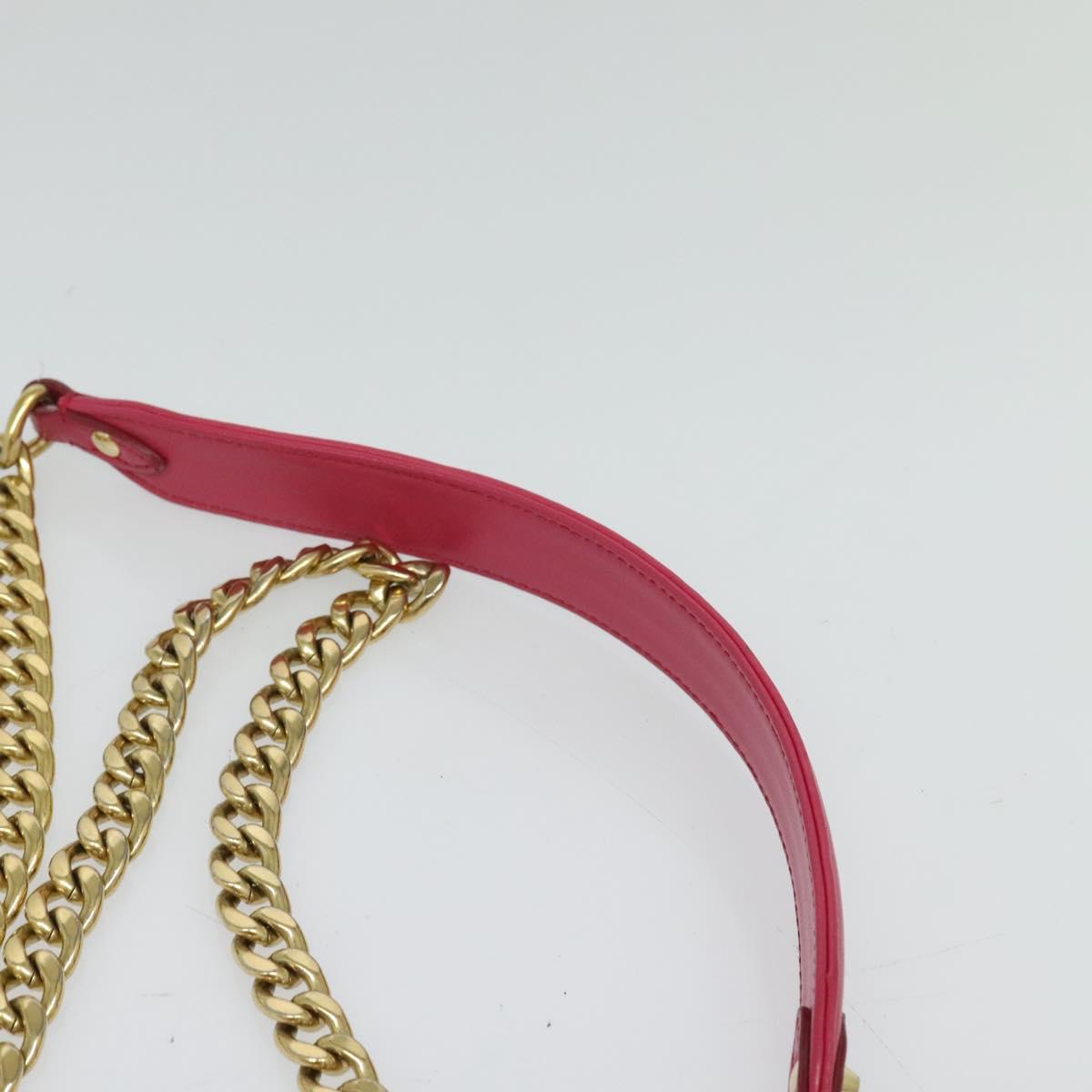 Prada Turnlock, Pink, Leather, shoulder