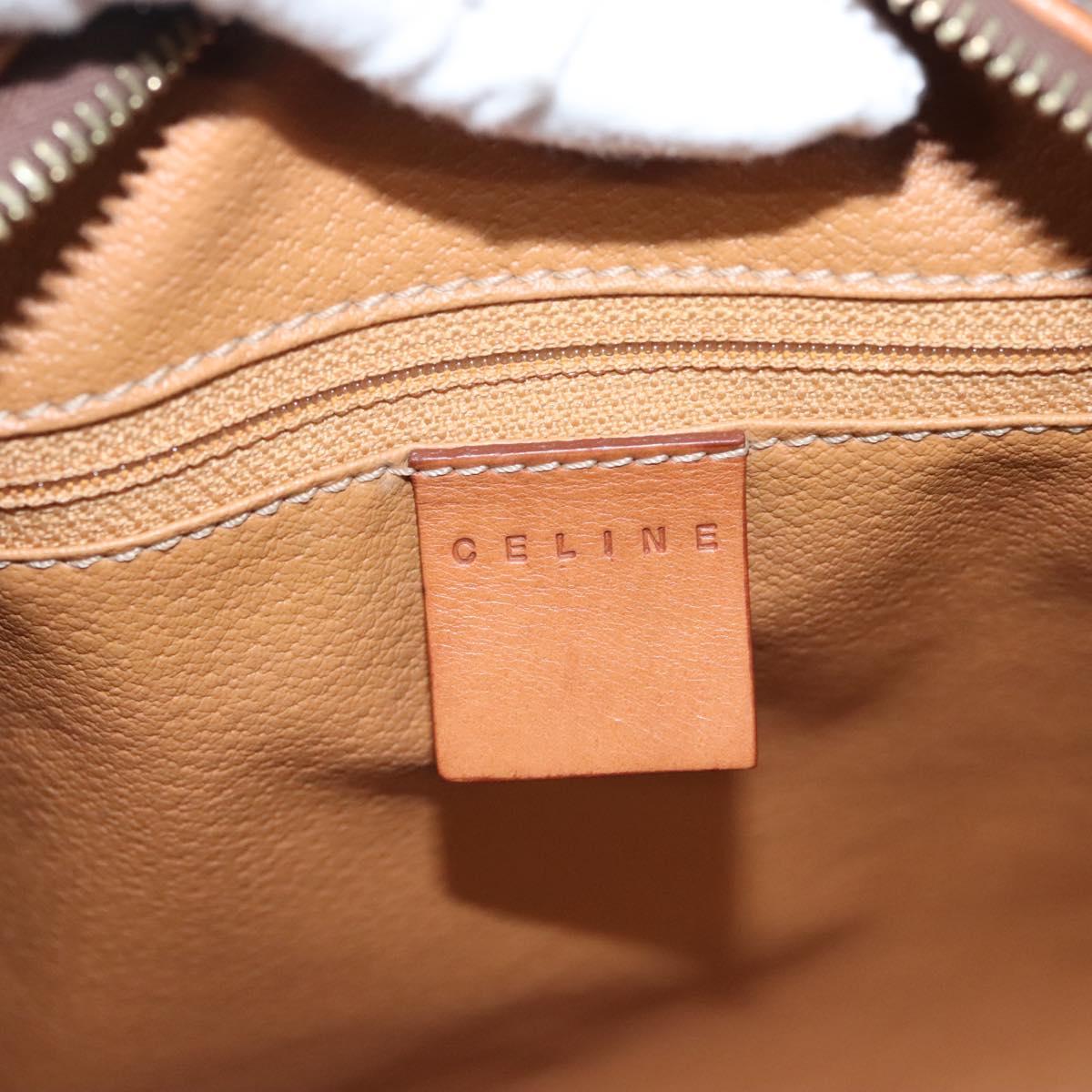 Céline Macadam, Brown, Canvas, handbag