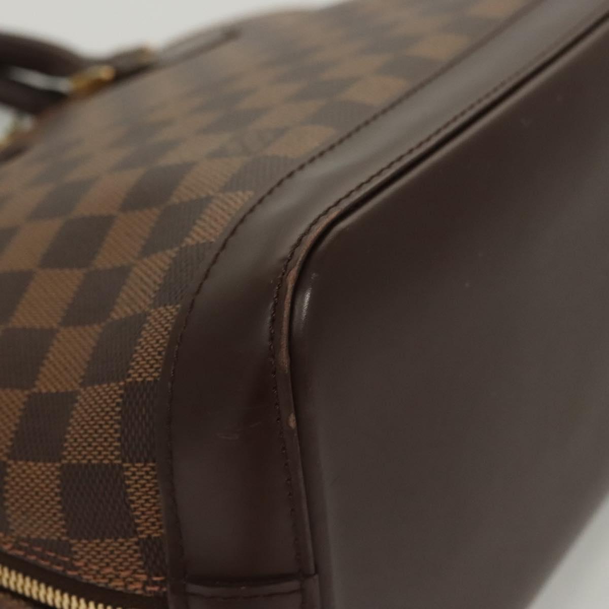 Louis Vuitton Alma BB, Brown, Canvas, handbag