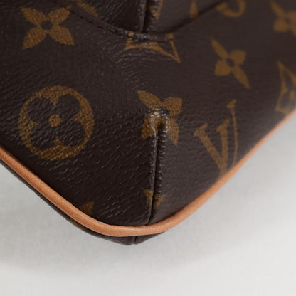 Louis Vuitton Partition, Brown, Canvas, clutch