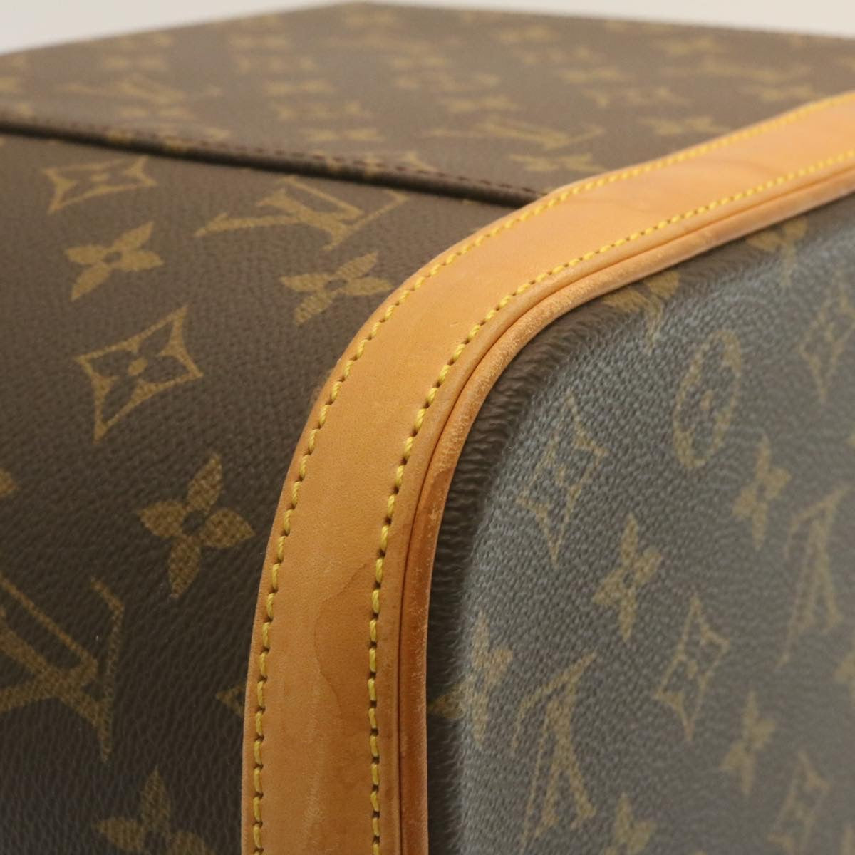 Louis Vuitton Vanity, Brown, Canvas, shoulder