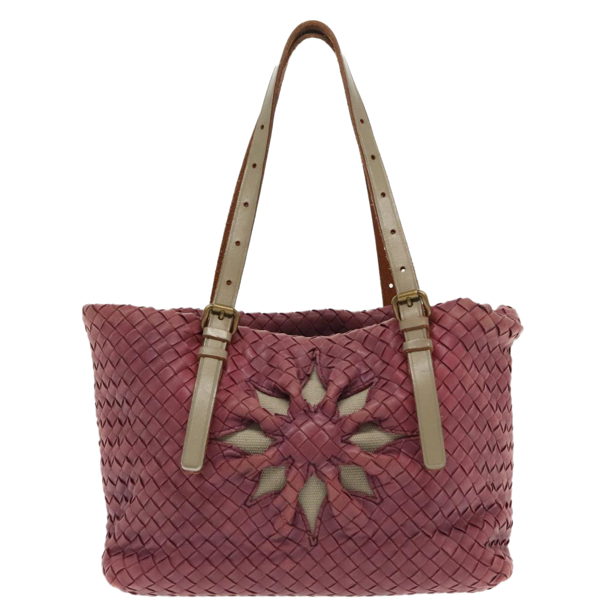 Bottega Veneta Intrecciato, Purple, Leather, tote