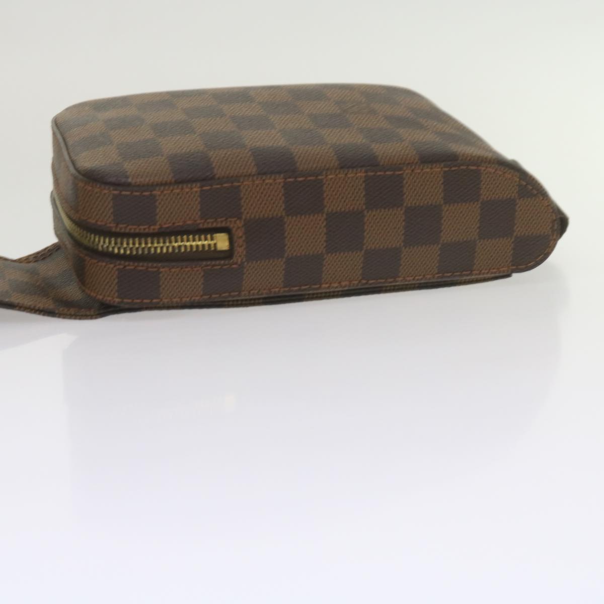 Louis Vuitton Geronimos, Brown, Canvas, shoulder