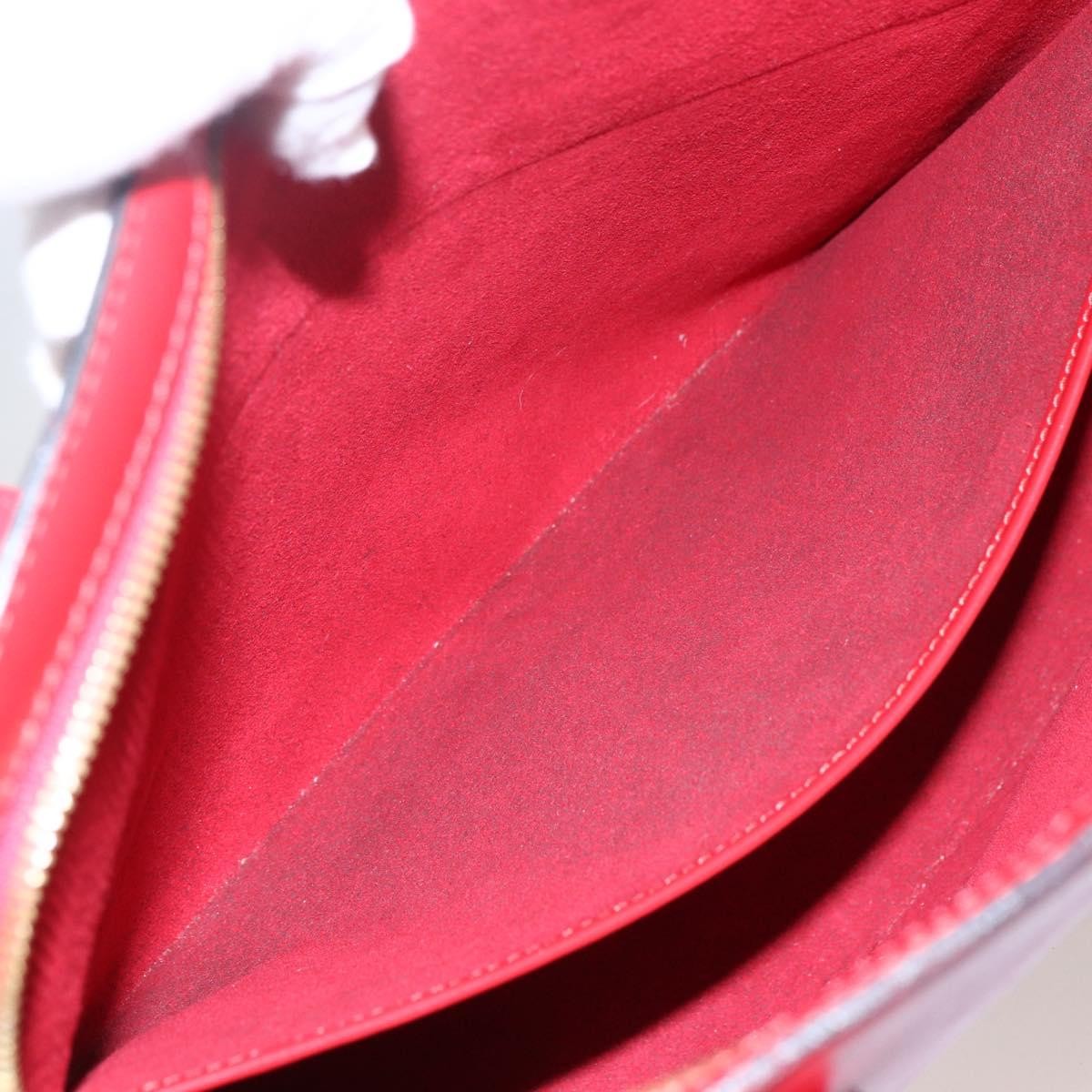 Louis Vuitton Lussac Epi Leather, Red, Leather, Shoulder Bag