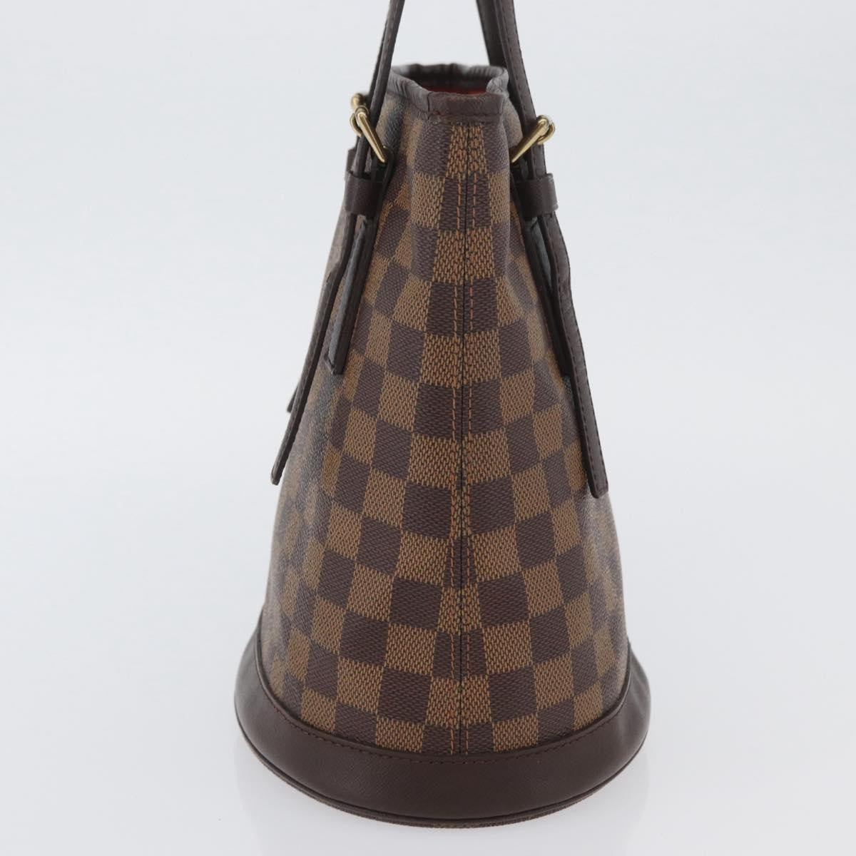 Louis Vuitton Marais Bucket Damier, Brown, Canvas, Handbag