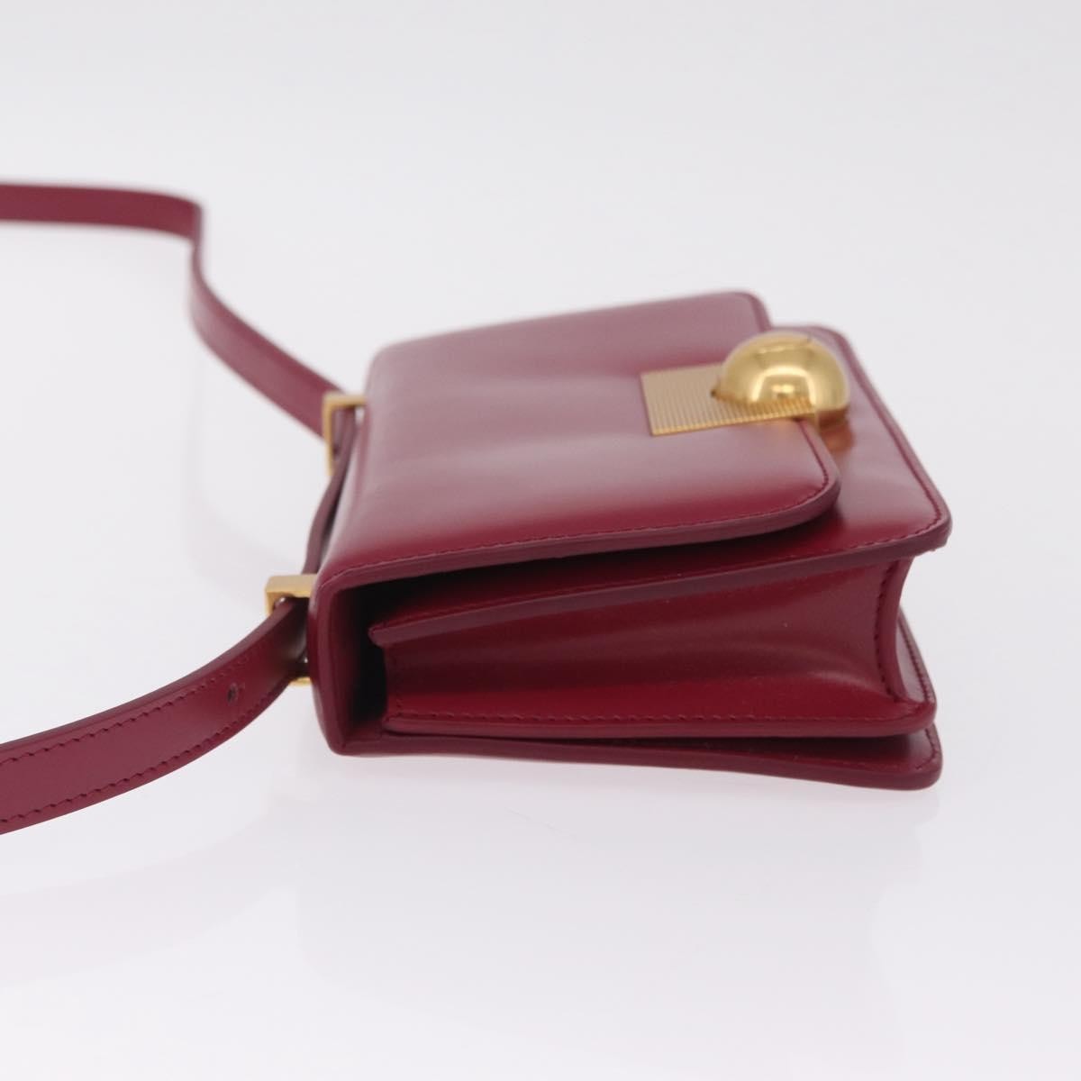 Bottega Veneta BV Classic Spazzolato Leather, Red, Leather, Handbag