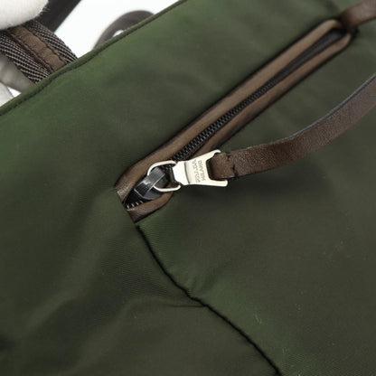 Prada Zip Tote Tessuto, Khaki, Nylon, Tote Bag