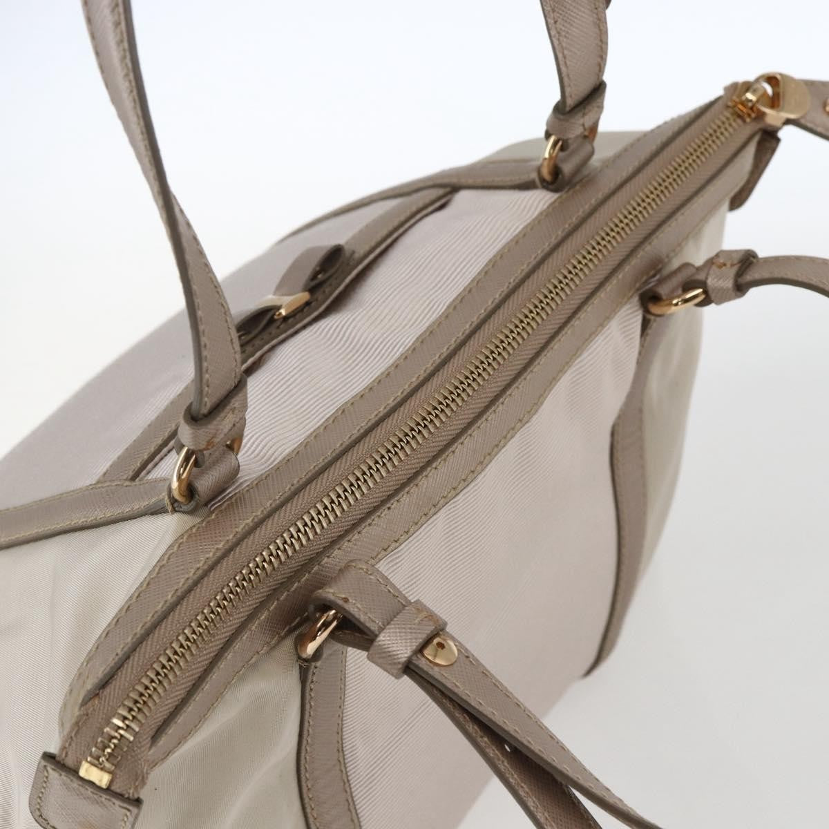 Salvatore Ferragamo Vala tote Nylon, Beige, Nylon, Tote Bag