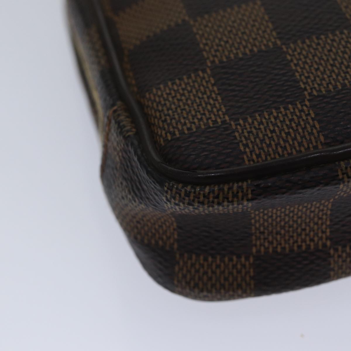 Louis Vuitton Okapi, Brown, Canvas, clutch