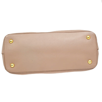 Prada Gardener's Saffiano Leather, Pink, Leather, Tote Bag