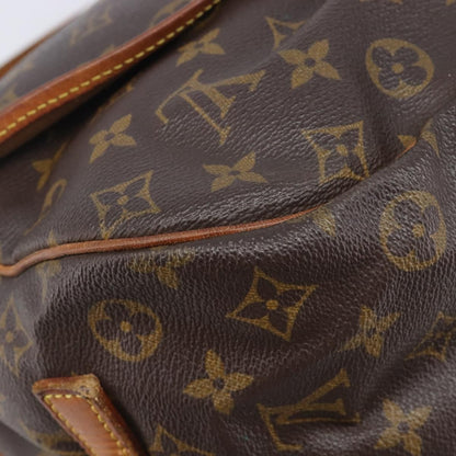 Louis Vuitton Saumur Monogram Canvas, Brown, Canvas, Shoulder Bag